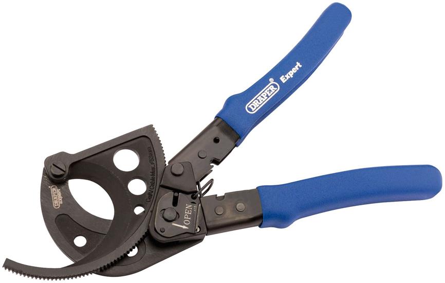 Draper Rope Cutter Draper 64329 (RCC) - Ratchet Action Cable Cutter (280mm) | CCW-Tools
