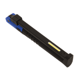 Sealey LED01B - Rechargeable Slim Folding Pocket Light 2 COB + 1 SMD LED - Blue
