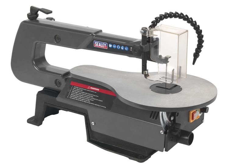 Sealey SM1302 - Variable Speed Scroll Saw 406mm Throat 230V