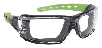 Sealey SSP68 - Safety Spectacles with EVA Foam Lining - Clear Lens