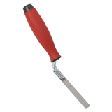 Sealey T0309 - Stainless Steel Edging Trowel - Rubber Handle - 12mm