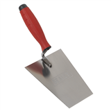 Sealey T1203 - Stainless Steel Masonry Trowel - Rubber Handle - 160mm