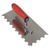 Sealey T6701 - Stainless Steel 270mm Semicircle Tooth Trowel - Rubber Handle - Aluminium Foot