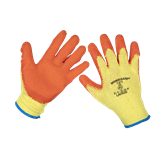 Worksafe TSP121L/6 - Super Grip Knitted Gloves Latex Palm (Large) - Pack of 6 Pairs
