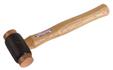 Sealey CFH03 - Copper Faced Hammer 3lb Hickory Shaft
