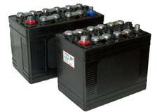 Classic Black Rubber Battery 12 volt - type: 241 ʍry Battery No Acid)