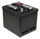 Classic Black Rubber Battery 6 volt - type: 404 ʍry Battery No Acid)