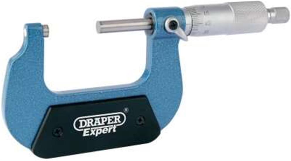 Draper 46605 (Pem) - Draper Expert Metric External Micrometer - 50-75mm
