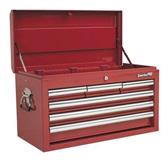 Sealey AP33069 - Topchest 6 Drawer with Ball Bearing Runners - Red