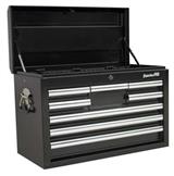 Sealey AP33089B - Topchest 8 Drawer with Ball Bearing Runners - Black