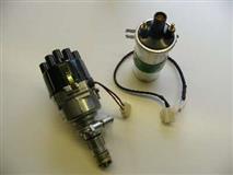 H&HDist6/Electronic - 6 Cylinder, Negative Earth, Electronic Distributor with Coil.