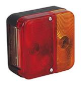 Sealey TB18 - Rear Square Lamp Cluster 12V with Bulbs