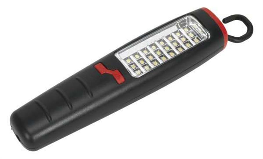 Sealey LED307 - Cordless 24 SMD + 7 LED Lithium-ion Rechargeable Inspection Lamp