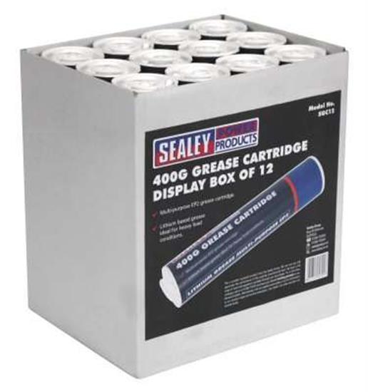 Sealey SGC12 - Grease Cartridge 400g Box of 12