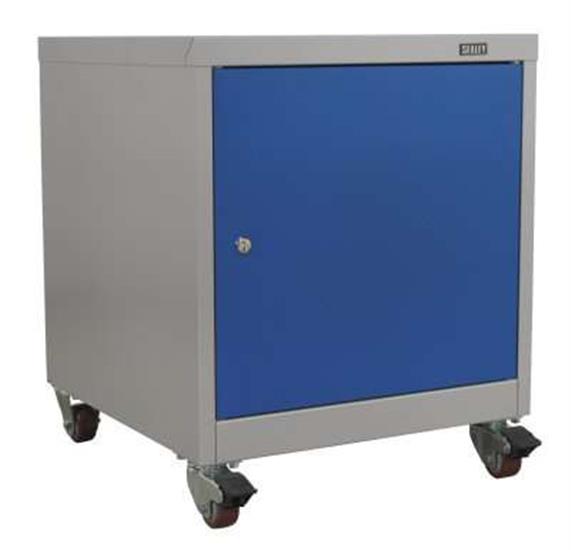 Sealey API5659 - Mobile Industrial Cabinet 1 Shelf Locker