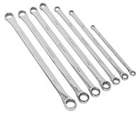 Sealey AK6311 - Double End Ring Spanner Set 7pc Extra-Long Metric