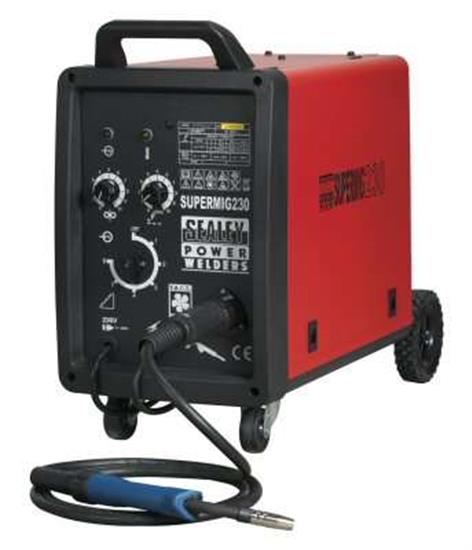 Sealey SUPERMIG230 - Professional MIG Welder 230Amp 230V with Binzel® Euro Torch