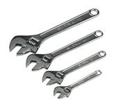 Sealey S0449 - Adjustable Wrench Set 4pc 150, 200, 250 & 300mm