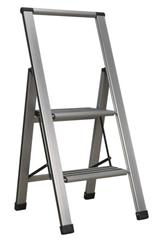 Sealey APSL2 - Aluminium Professional Folding Step Ladder 2-Step 150kg Capacity