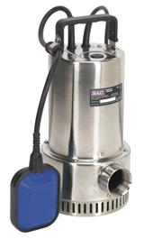Sealey WPS250A - Submersible Stainless Water Pump Automatic 250ltr/min 230V