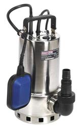 Sealey WPS225A - Submersible Stainless Water Pump Automatic Dirty Water 225ltr/min 230V