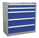 Sealey API9005 - Industrial Cabinet 5 Drawer