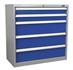 Sealey API9005 - Industrial Cabinet 5 Drawer