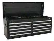 Sealey AP5210TB - Topchest 10 Drawer with Ball Bearing Runners - Black