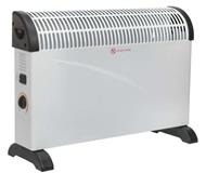 Sealey CD2005 - Convector Heater 2000W/230V 3 Heat Settings Thermostat