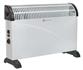 Sealey CD2005T - Convector Heater 2000W 3 Heat Settings Thermostat Turbo Fan