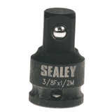 Sealey Ak2301.V2-10 - Adaptor 1/2"(M)X3/8"ʏ)