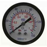 Sealey Psb10.06 - Pressure Gauge 1/4" Rear Fit ʍia 50mm)