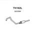 TRIUMPH Toledo 1300, 1500 Stainless Steel Exhaust (73-76) Rear Section Only