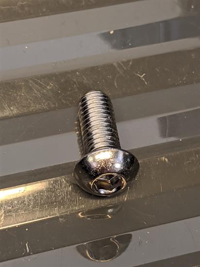 Sealey BHSS820.S - Button head socket screw m8x20 zinc