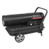 Sealey AB1758 - Space Warmer® Paraffin/Kerosene/Diesel Heater 175,000Btu/hr with Wheels