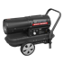 Sealey AB7081 - Space Warmer® Paraffin/Kerosene/Diesel Heater 70,000Btu/hr with Wheels