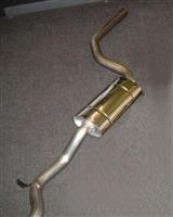 FORD ʎscort RS 1600i,) Stainless Steel Exhaust ⣎ntre Silencer Only, FD463)