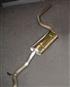 FORD (Escort RS 1600i,) Stainless Steel Exhaust (Centre Silencer Only, FD463)