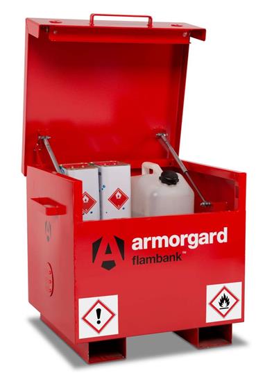 Armorgard FB21 - Flambank Hazardous Storage Box 760x675x665