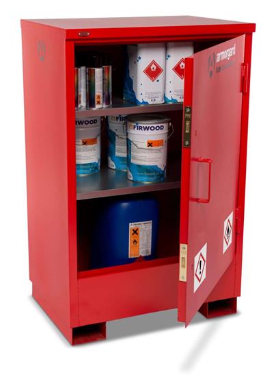 Armorgard FSC2 - Flamstor Hazardous Storage Cabinet 800x580x1250