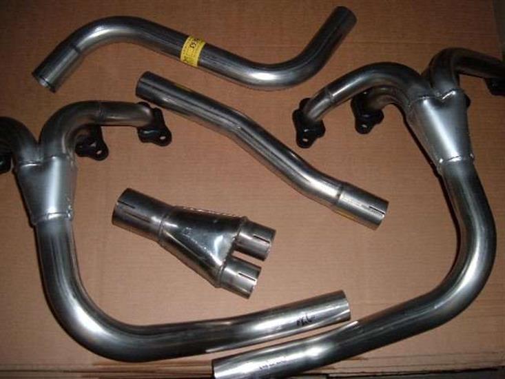 MG MGRV8 CONVERSION Stainless Steel Exhaust