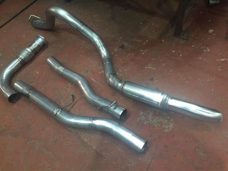 Land Rover Discovery TD5 98-2004 (without cat, Straight Through) - Stainless Steel Exhaust