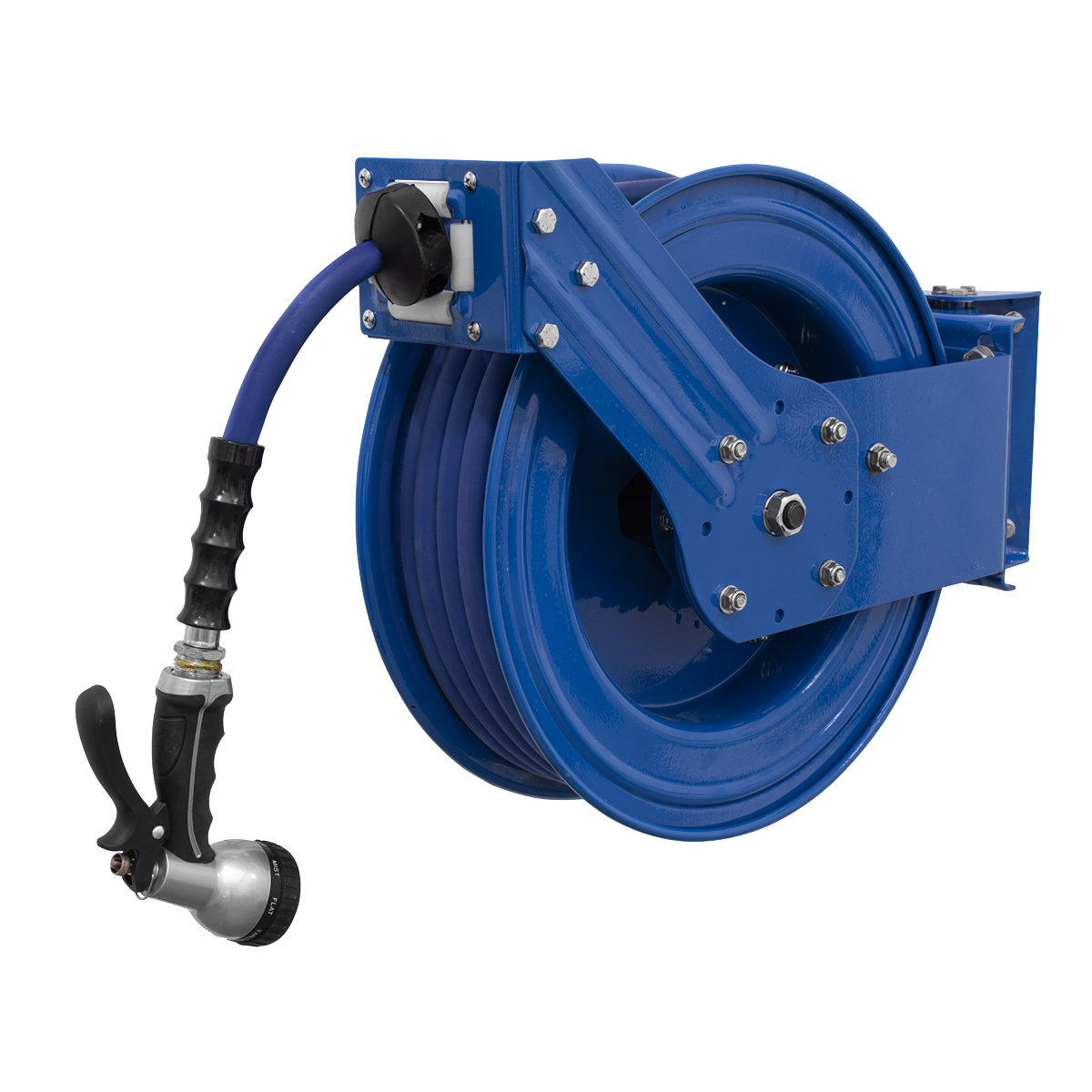 Sealey Whr1512 Heavy Duty Retractable Water Hose Reel 15m Ø13mm Id